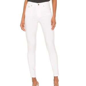 Pistola Jeans Women 25 Ice Breaker White Skinny ALINE High Rise P8631FTN-IBK